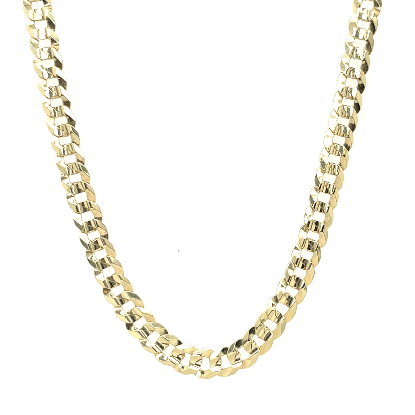 14K Yellow Gold Cuban Curb 4.5mm 26"