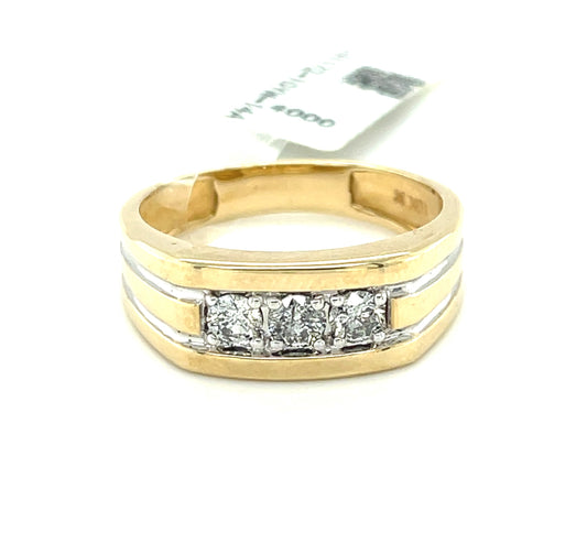 Diamond Wedding Bands - Men'