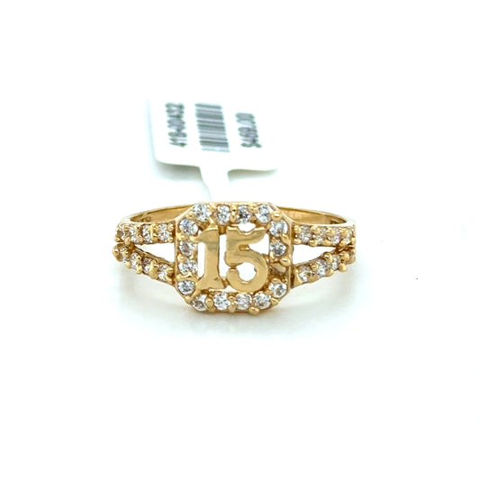 14K Gold Womens Ring