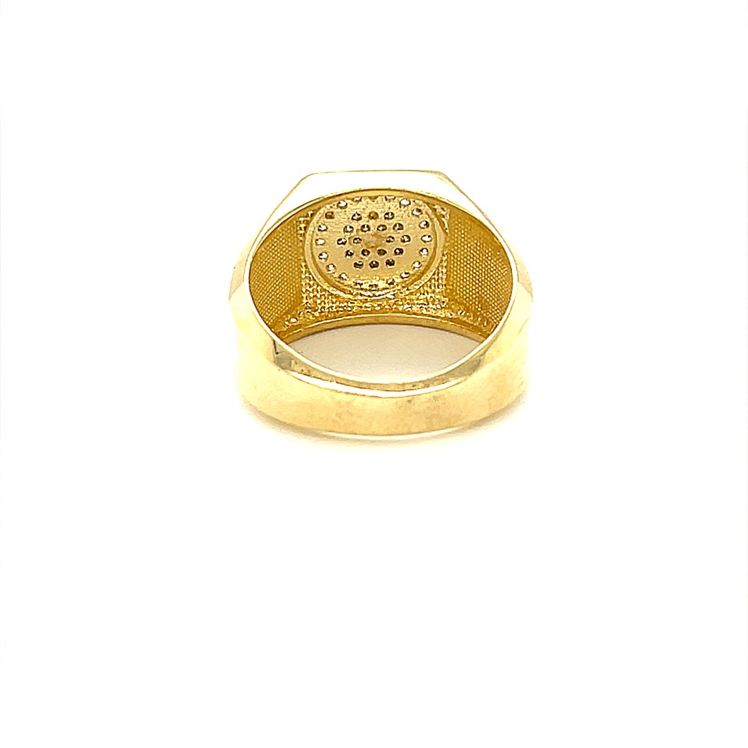 10K Gold Mens Ring