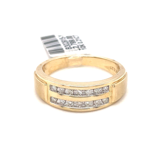 Diamond Wedding Bands - Men'