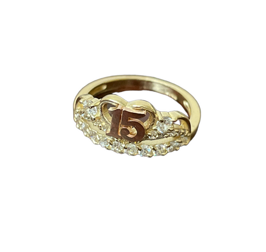 14K Gold Womens Ring