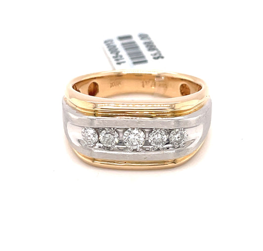 Diamond Wedding Bands - Men'