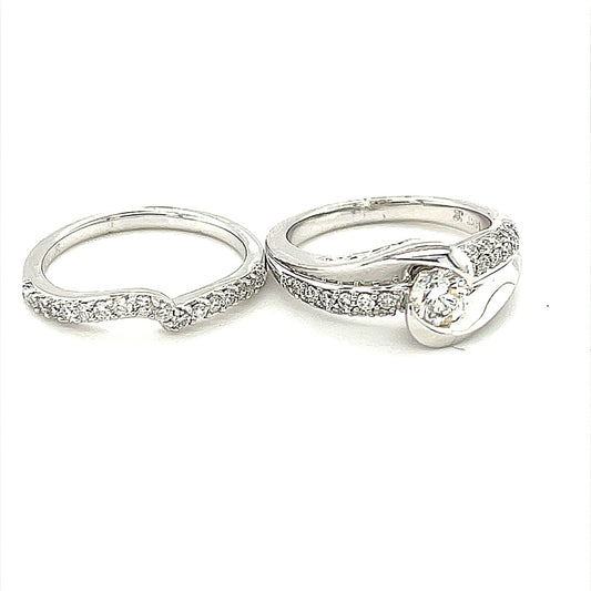 Diamond Wedding Set