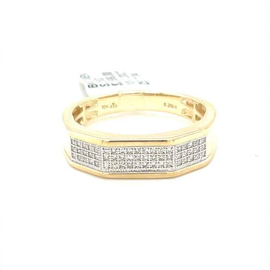 Diamond Wedding Bands - Men'