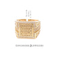 10K Gold Mens Ring