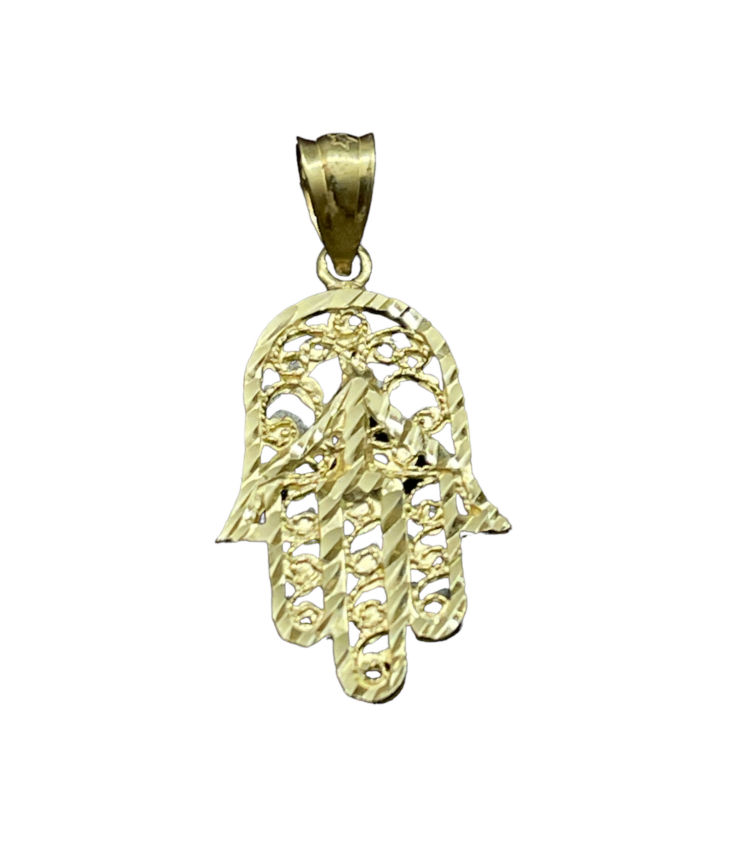 10K Y.Gold Small Hamsa Charm