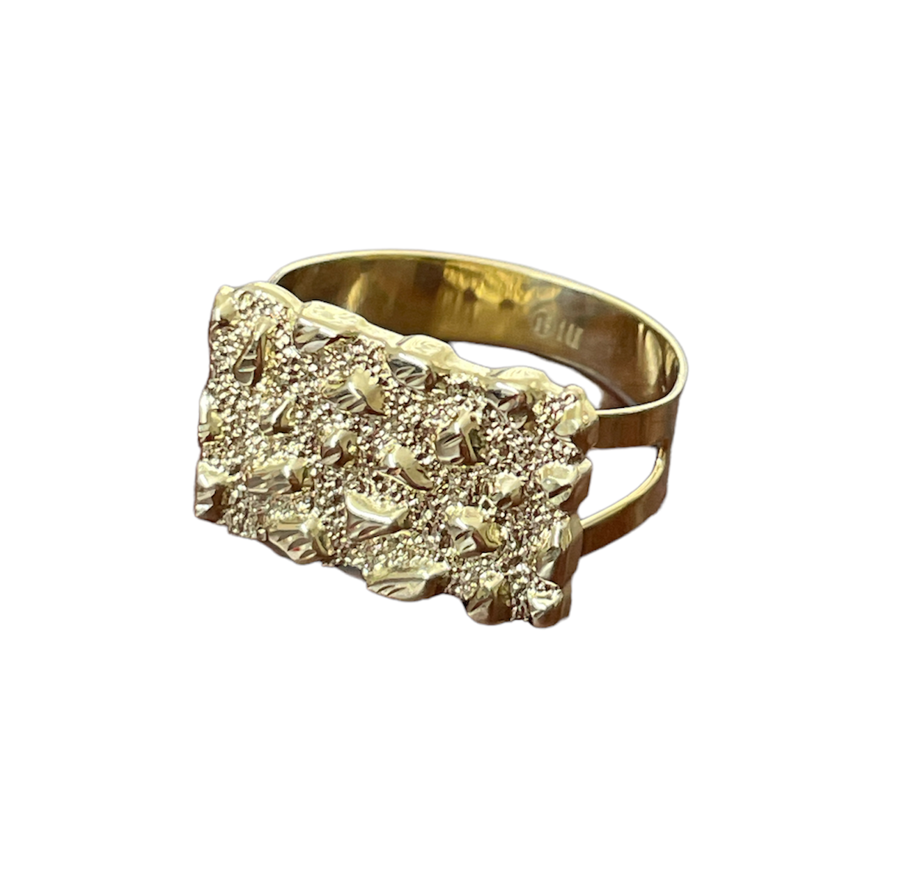 10K Gold Mens Ring