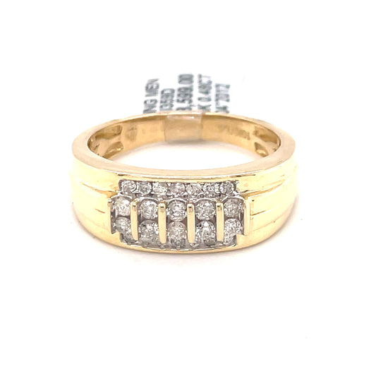 Diamond Wedding Bands - Men'