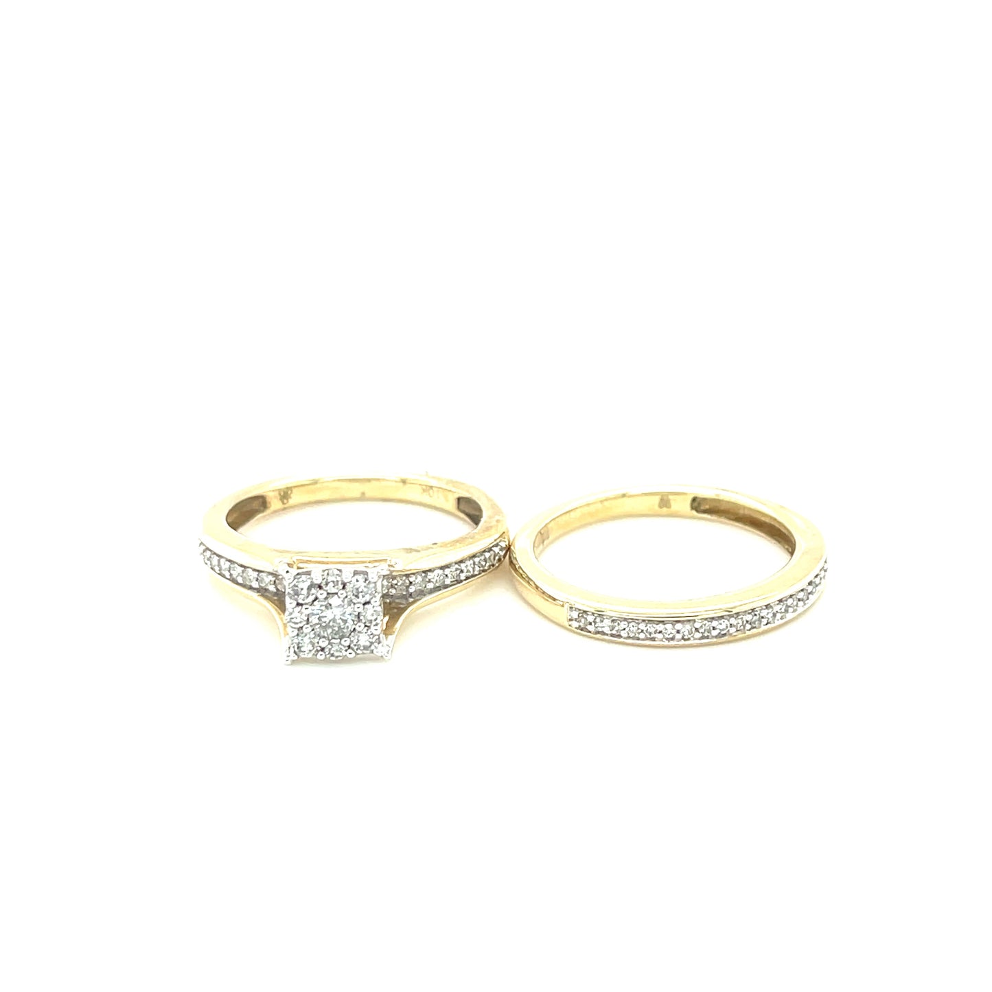 Diamond Wedding Set