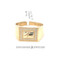 10K Gold Mens Ring