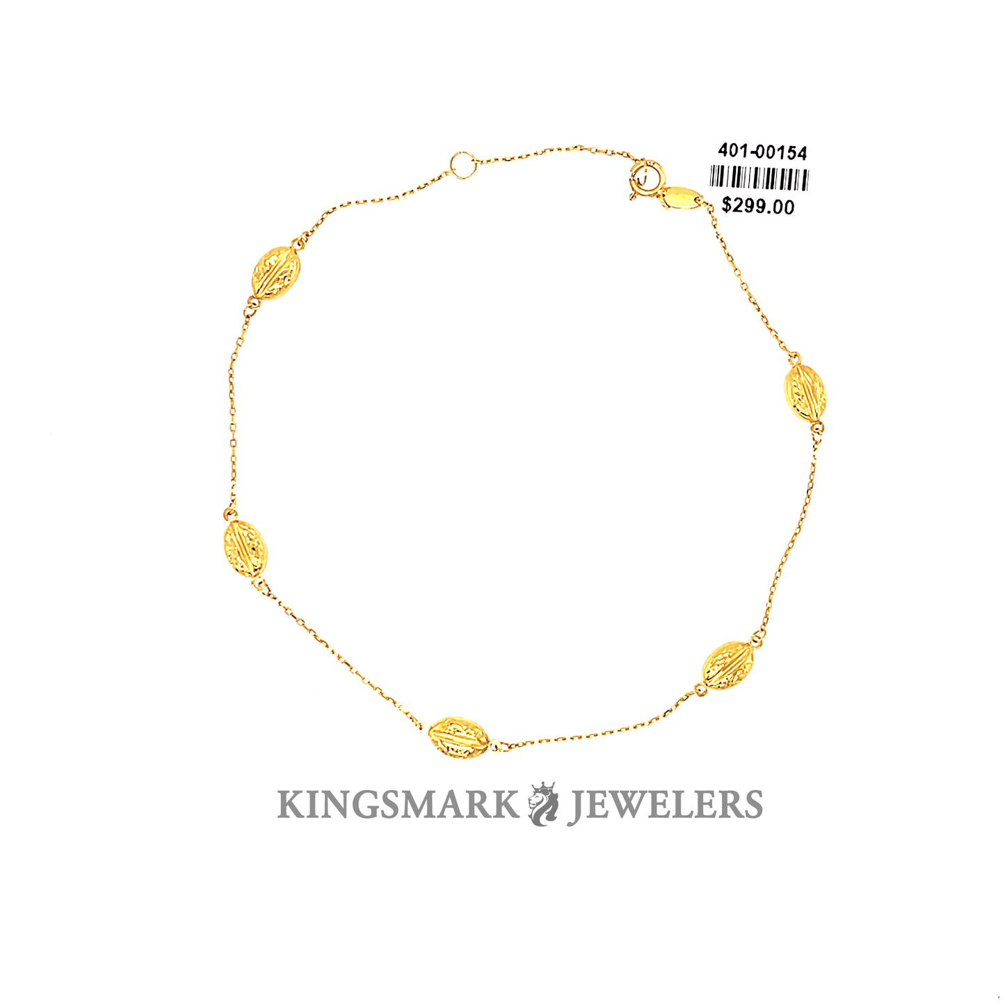 10K Gold Anklet