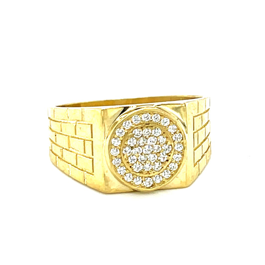 10K Gold Mens Ring