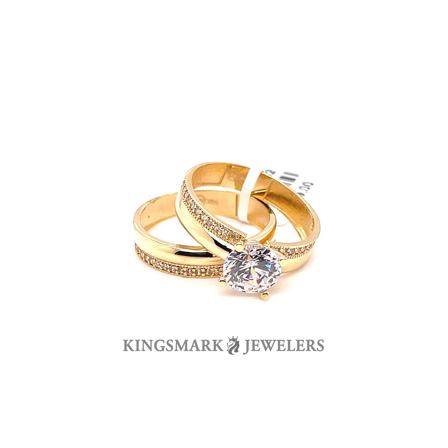 14K Gold Bridal Set