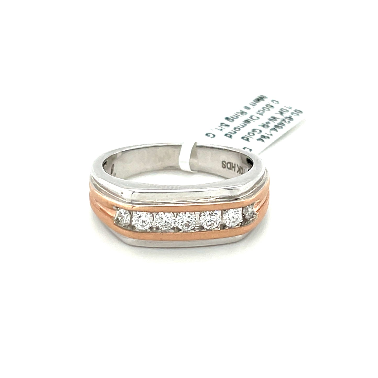 Diamond Wedding Bands - Men'