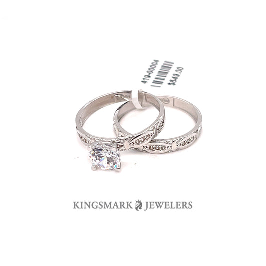 14K Gold Bridal Set