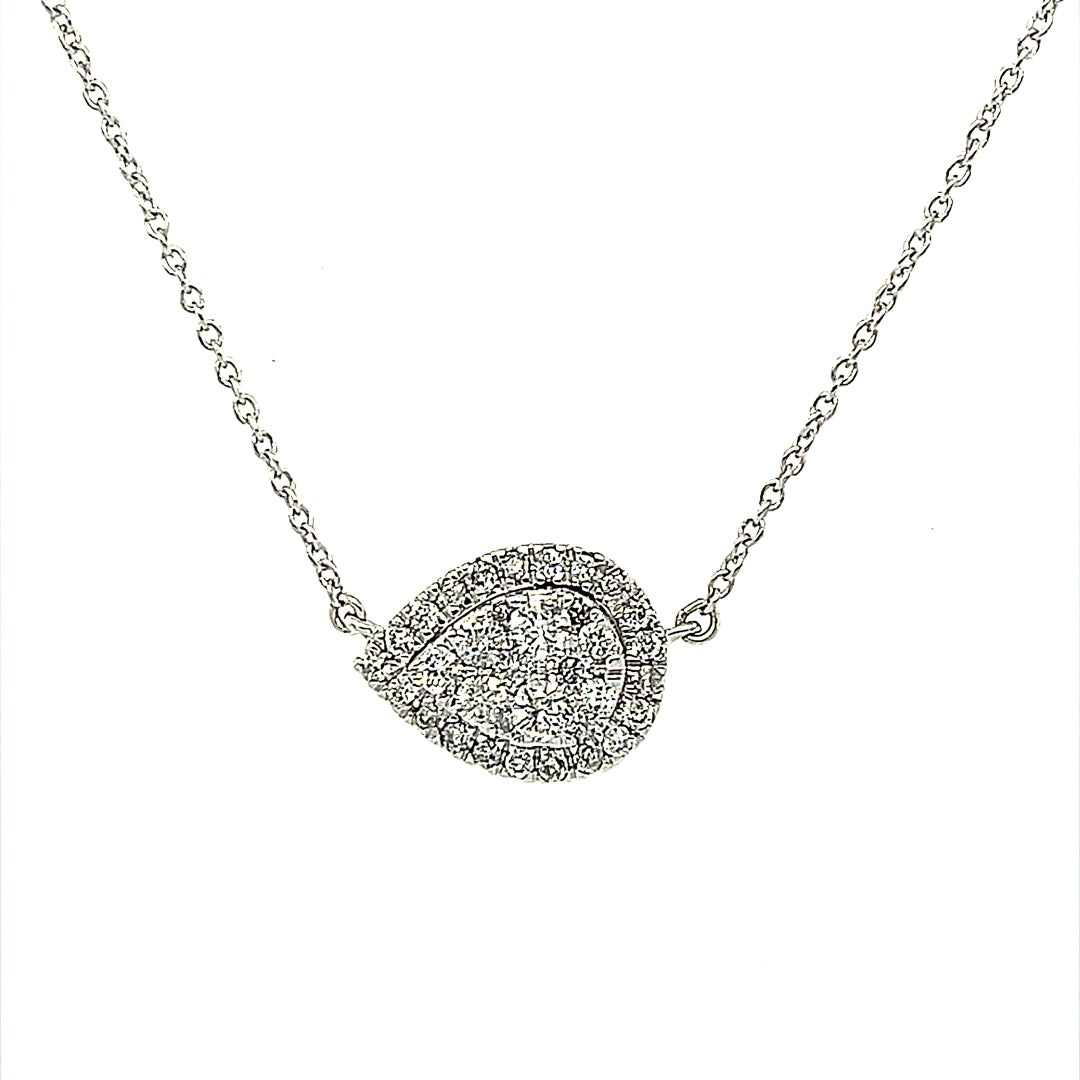 Diamond Pendant Set