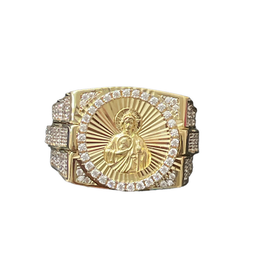 10K Gold Mens Ring