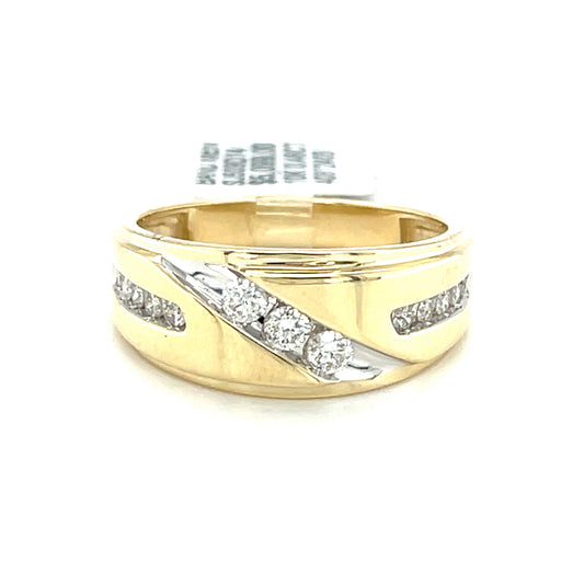 Diamond Wedding Bands - Men'