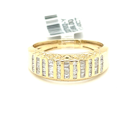 Diamond Wedding Bands - Men'