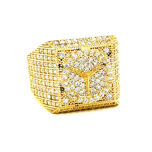 10K Gold Mens Ring
