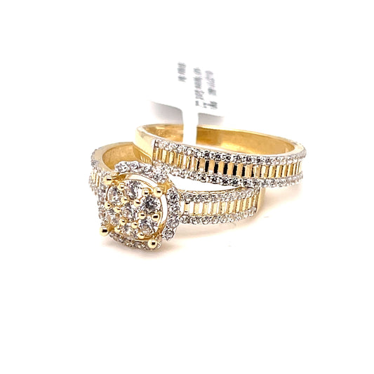 14K Gold Bridal Set