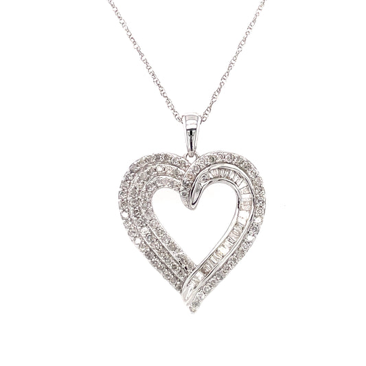 Diamond Pendant Set