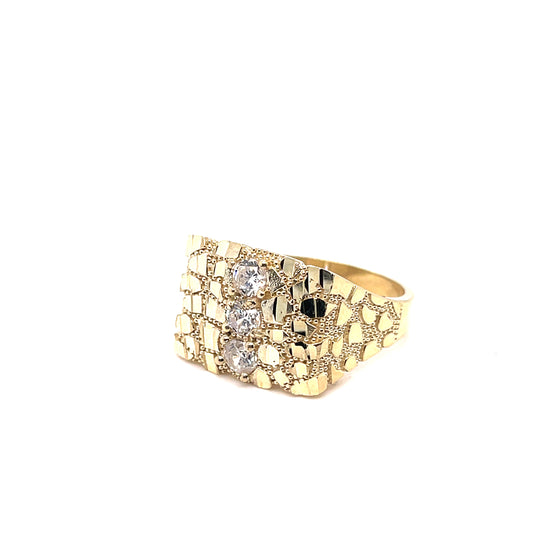 10K Gold Mens Ring