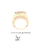 10K Gold Mens Ring