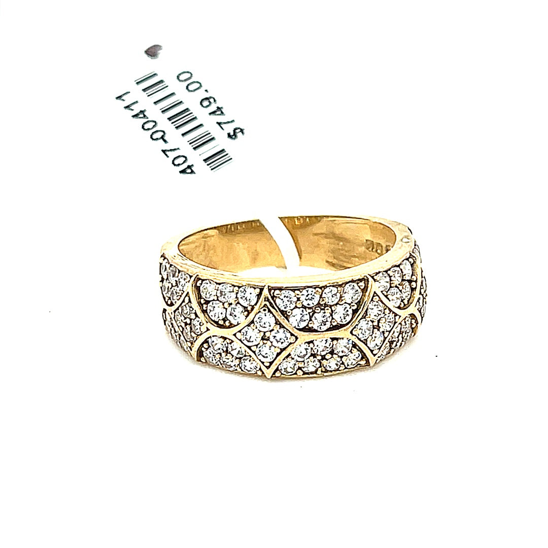 10K Gold Mens Ring