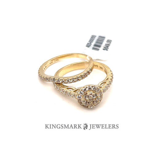 10K Gold Bridal Set