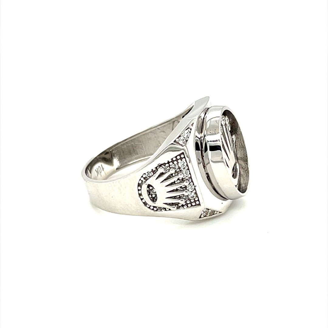 10K Gold Mens Ring