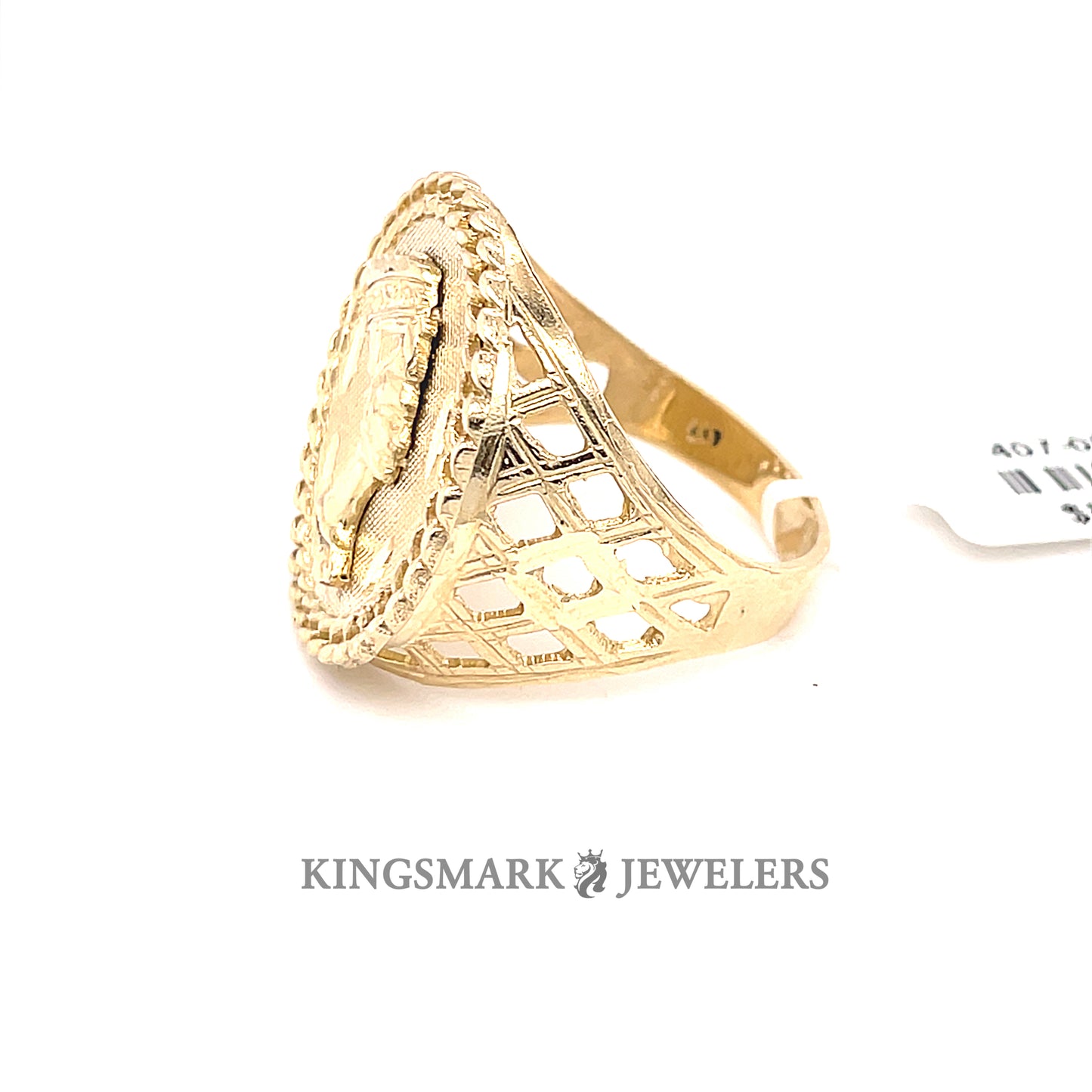 10K Gold Mens Ring