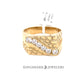 10K Gold Mens Ring