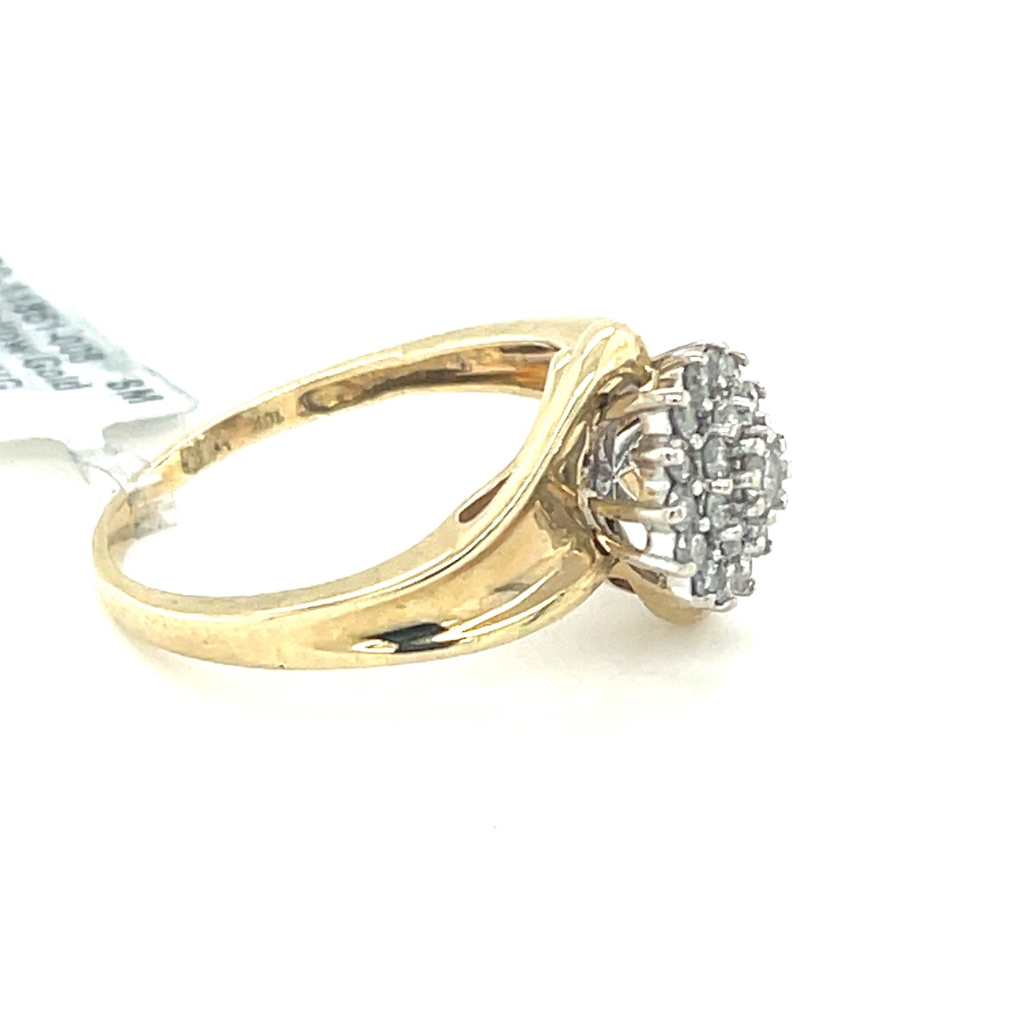 10K Yellow Gold 0.50CT D-RING LDS