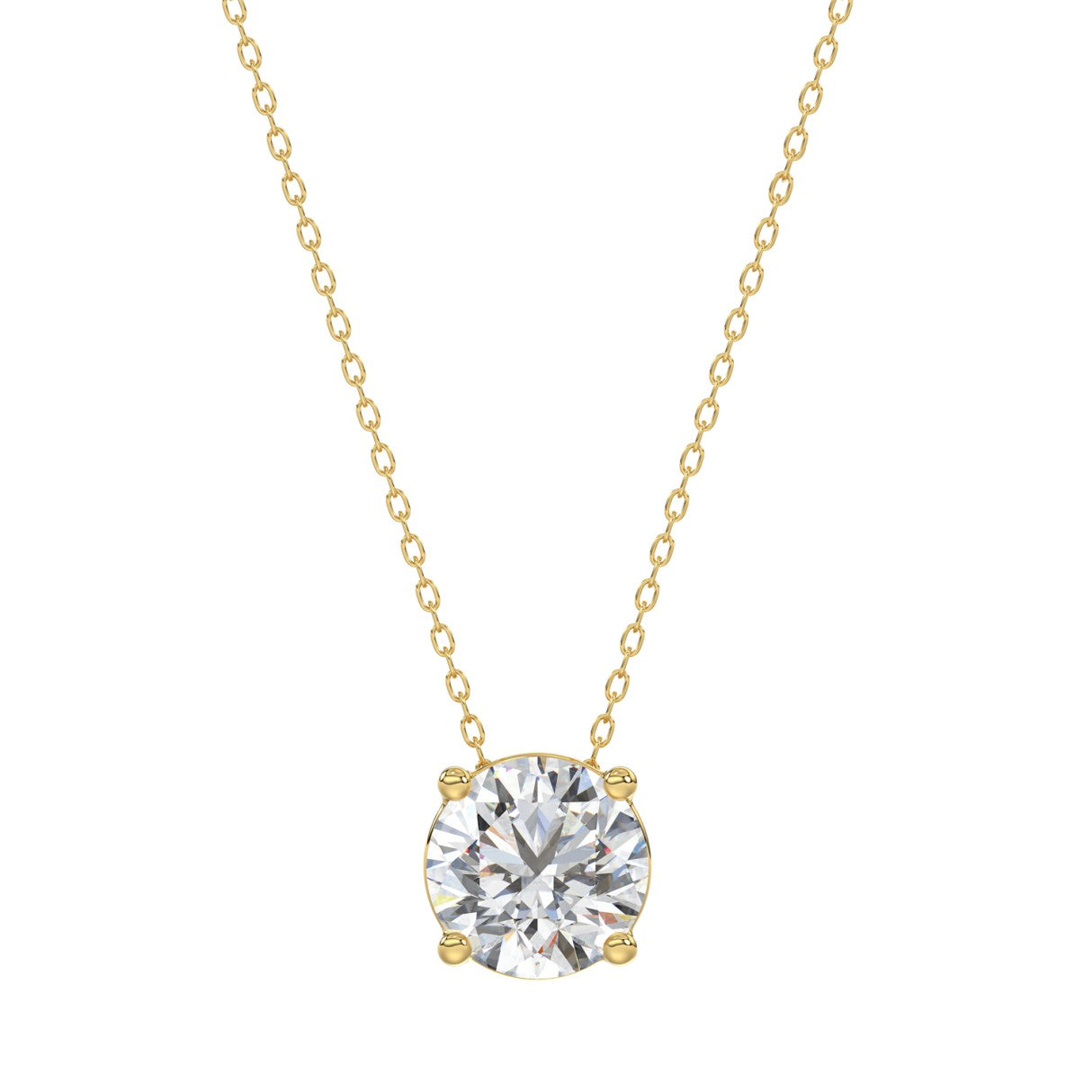 Lab Grown Diamond Pendant Set