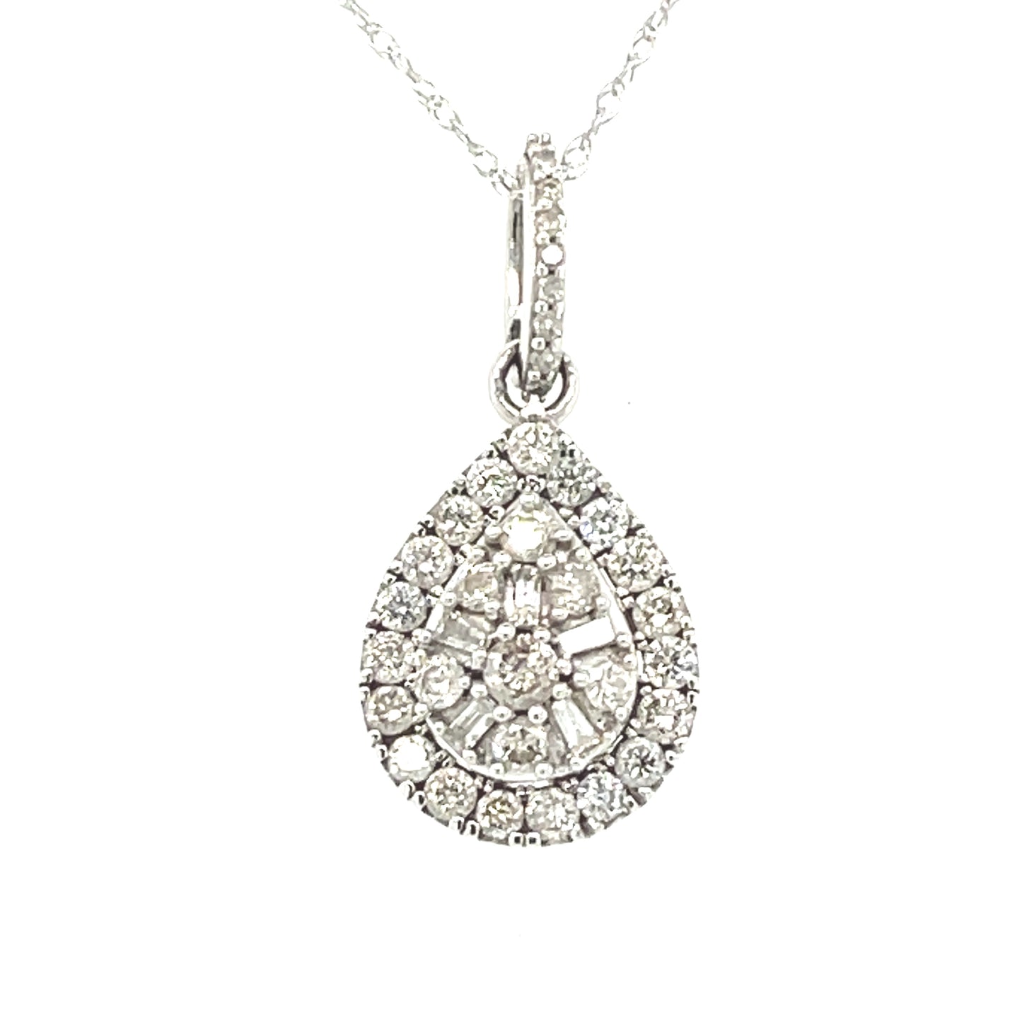 Diamond Pendant Set