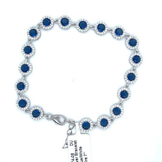 Colored Stone Bracelet