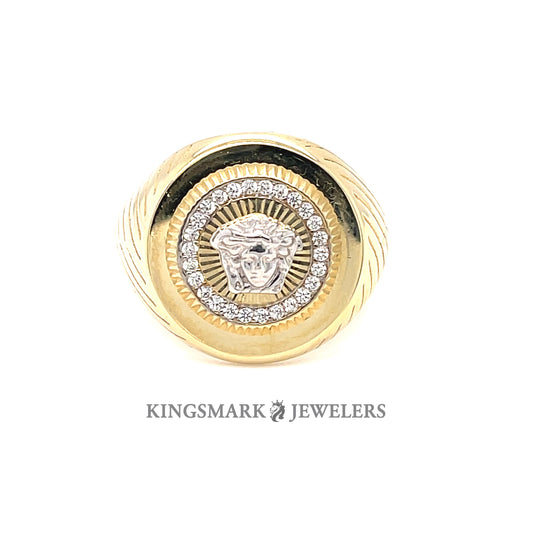 10K Gold Mens Ring