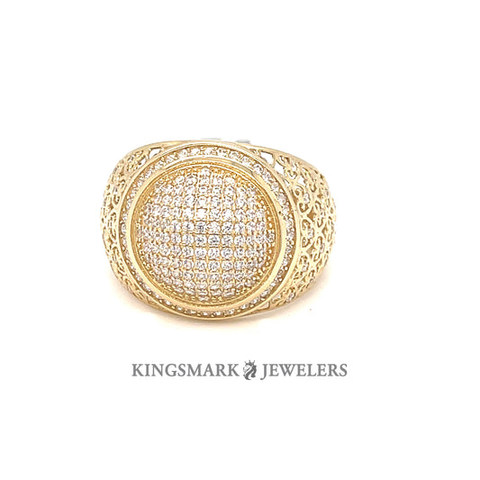 10K Gold Mens Ring