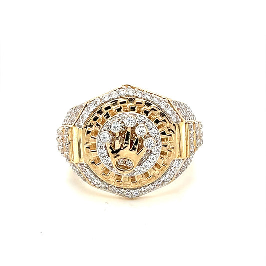 10K Gold Mens Ring