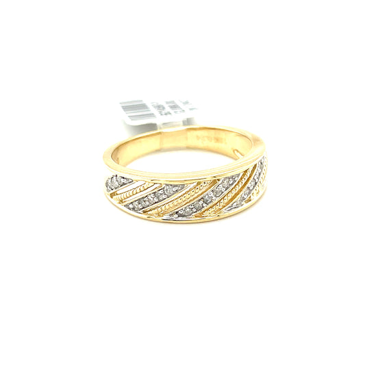 Diamond Wedding Bands - Men'