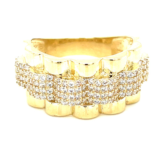 10K Gold Mens Ring