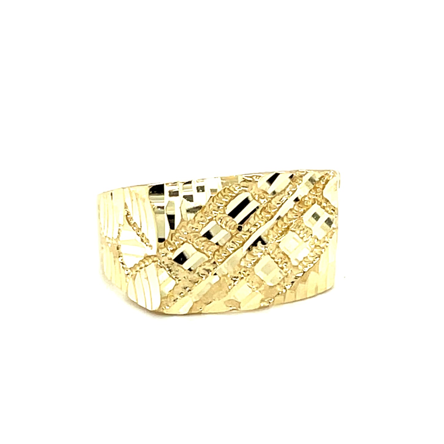10K Gold Mens Ring