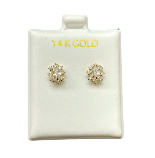 14K Gold Earrings/Stud