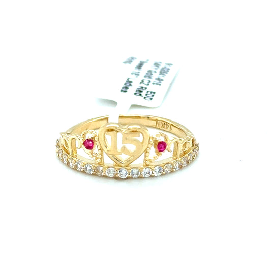 14K Gold Womens Ring