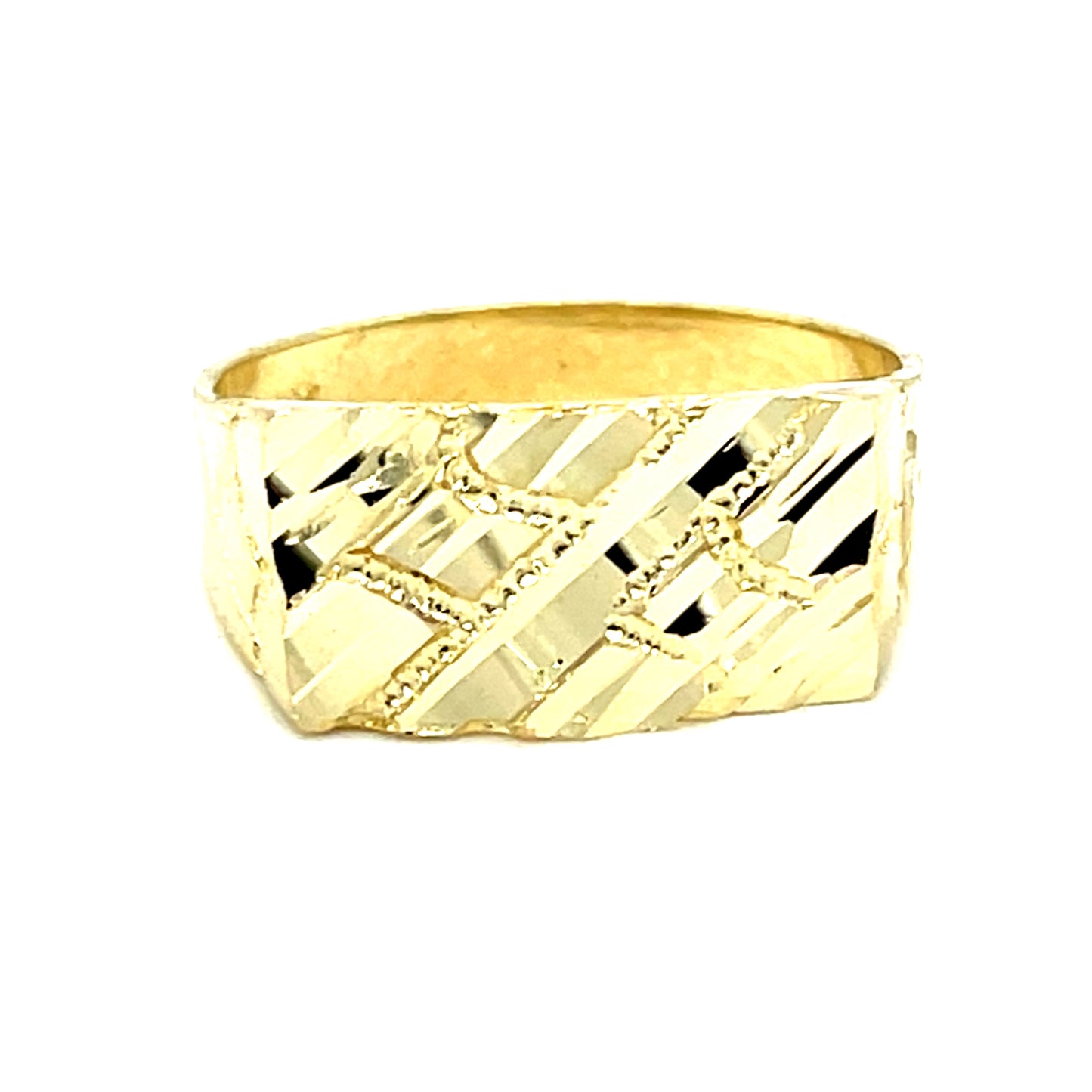 10K Gold Mens Ring