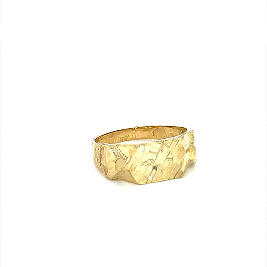 10K Gold Mens Ring