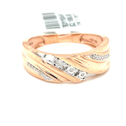 Diamond Wedding Bands - Men'