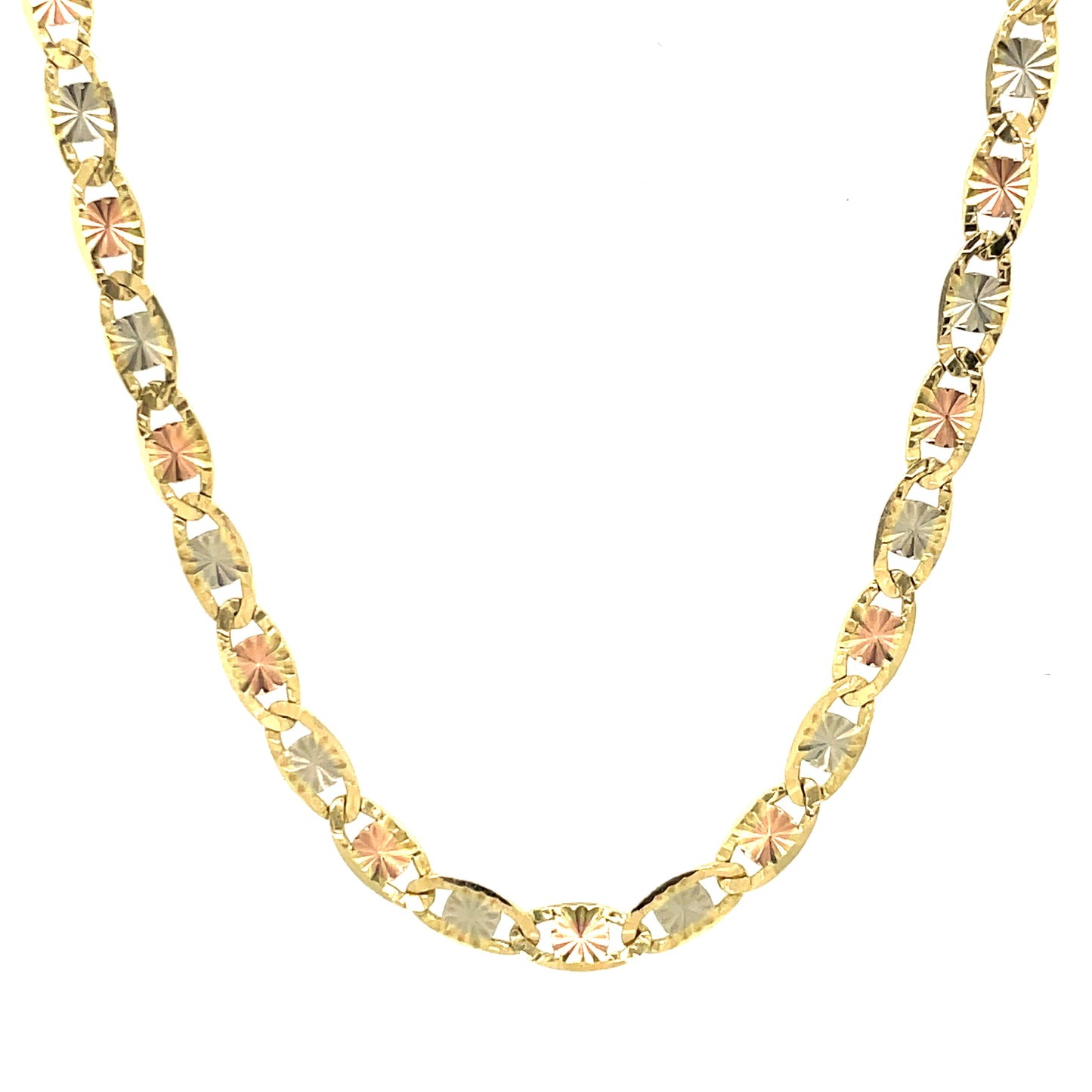 14K Y.Gold 3-Tone Valentino Ch